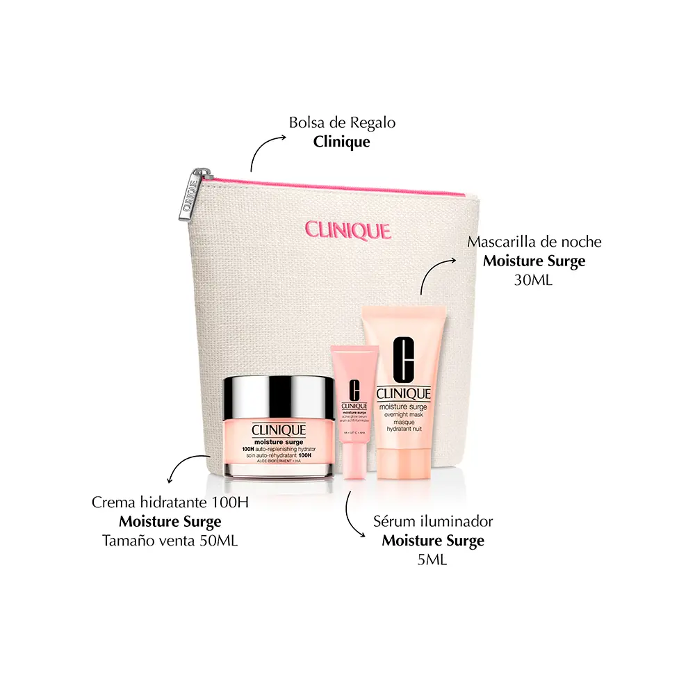 CLINIQUE MOISTURE SURGE 100H set 4 pcs