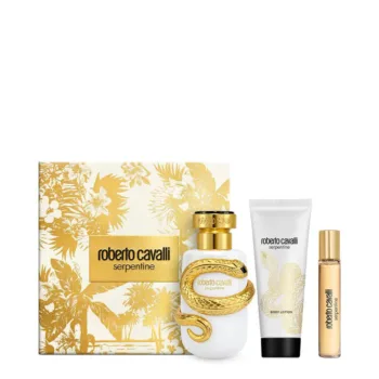 ROBERTO CAVALLI SERPENTINE PERFUME SET OF 3 pieces