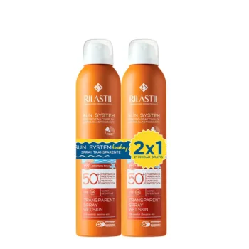 <span class="notranslate">RILASTIL SUN SYSTEM</span> 50+ BABY SPRAY TRANSPARENTE PACK 2 x 200 ml