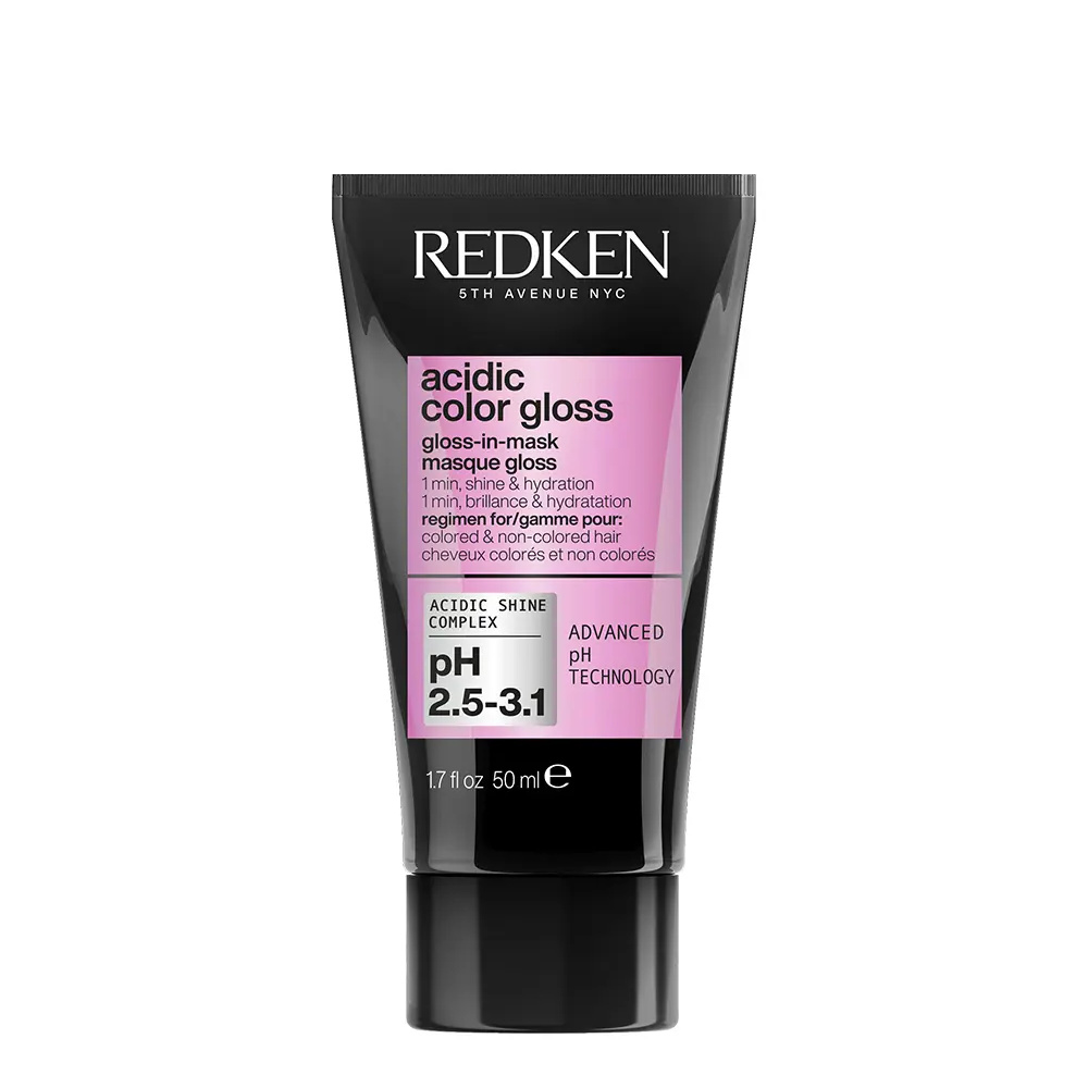 REDKEN ACIDIC COLOR GLOSS mask enhances the shine of your color 50 ml REDKEN ACIDIC COLOR GLOSS mask enhances the shine of your color 50 ml