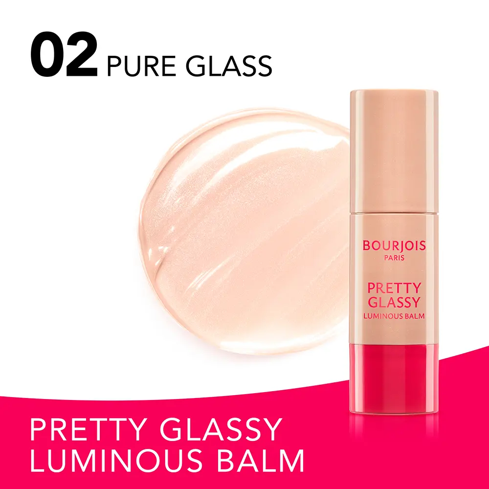 BOURJOIS PRETTY GLASSY</span> Illuminating Balm #Pure Glass 5 gr BOURJOIS PRETTY GLASSY</span> Illuminating Balm #Pure Glass 5 gr - Image 4