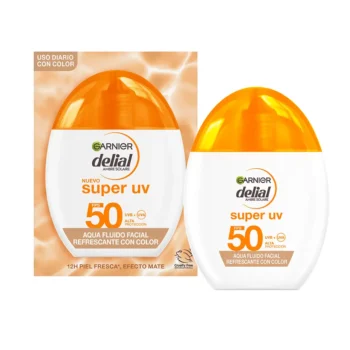 <span class="notranslate">GARNIER DELIAL SUPER UV</span> aqua refreshing facial fluid with color SPF50 40 ml