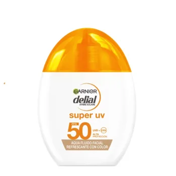 <span class="notranslate">GARNIER DELIAL SUPER UV</span> aqua refreshing facial fluid with color SPF50 40 ml