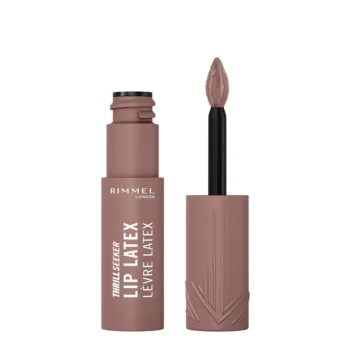 RIMMEL LONDON THRILL SEEKER LIP LATEX lip gloss #500-Light Cappuccino 6 ml