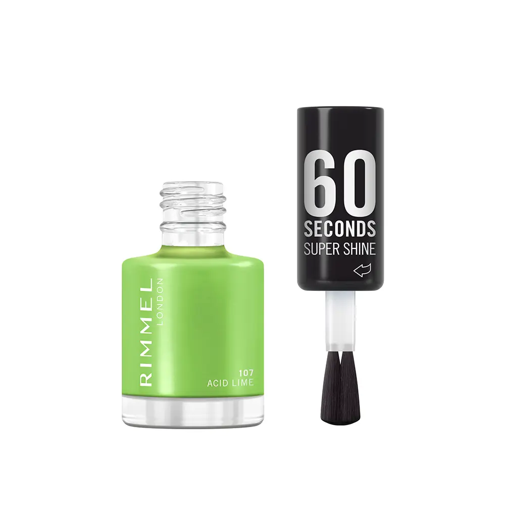 RIMMEL LONDON 60 SECONDS SUPER SHINE nail polish #107 8 ml RIMMEL LONDON 60 SECONDS SUPER SHINE nail polish #107 8 ml