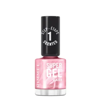 RIMMEL LONDON SUPER GEL nail polish #122 Dreamy Drizzle 12 ml