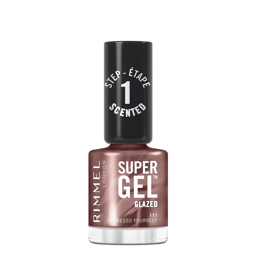 RIMMEL LONDON SUPER GEL nail polish #117 Espresso Yourself 12 ml RIMMEL LONDON SUPER GEL nail polish #117 Espresso Yourself 12 ml