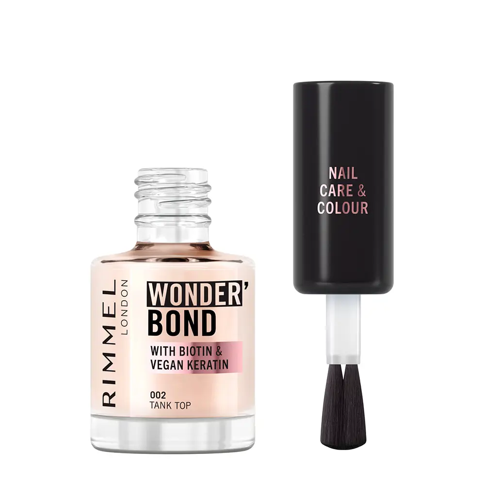 RIMMEL LONDON WONDER'BOND nail polish #002-Tank Top 12 ml RIMMEL LONDON WONDER'BOND nail polish #002-Tank Top 12 ml