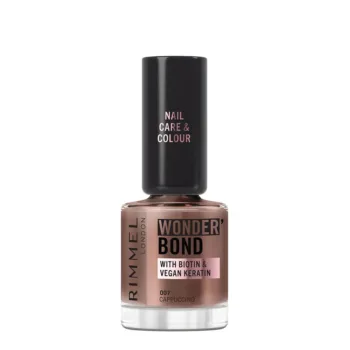 RIMMEL LONDON WONDER'BOND nail polish #007-Cappuccino 8 ml