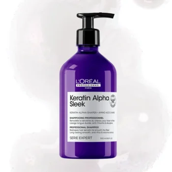 L'OREAL PROFESSIONNEL PARIS KERATIN ALPHA SLEEK shampoo 500 ml