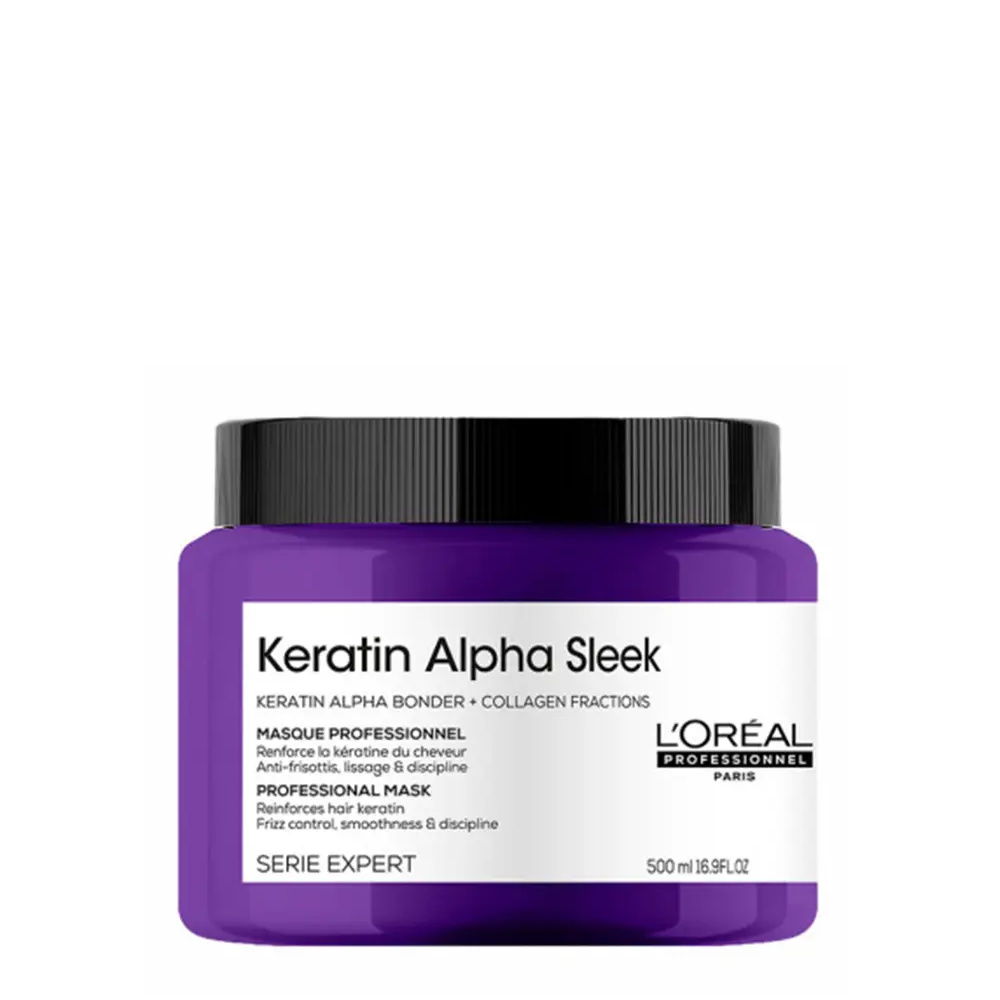 L'OREAL PROFESSIONNEL PARIS KERATIN ALPHA SLEEK mask 500 ml L'OREAL PROFESSIONNEL PARIS KERATIN ALPHA SLEEK mask 500 ml
