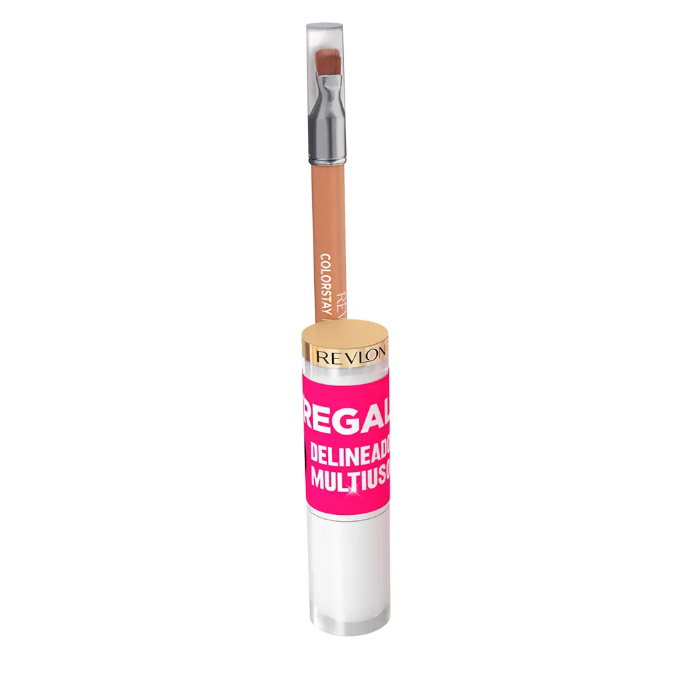 REVLON MASS MARKET DUO GLASS SHINE + MULTILINER 2 pz