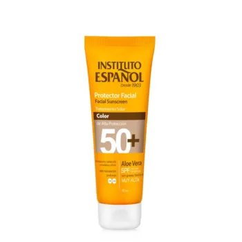 INSTITUTO ESPANOL ALOE VERA FACIAL PROTECTOR with color SPF50+ 75 ml