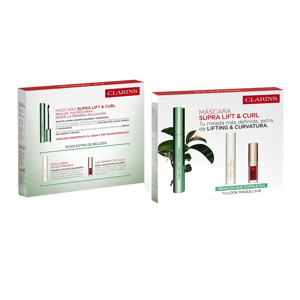 CLARINS SUPRA LIFT AND CURL MASCARA SET 3 pc CLARINS SUPRA LIFT AND CURL MASCARA SET 3 pc