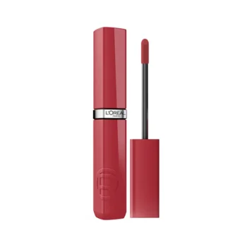 L'OREAL PARIS INFALLIBLE LAQUE liquid lip gloss with vinyl effect #Rose Affair 4.3 ml