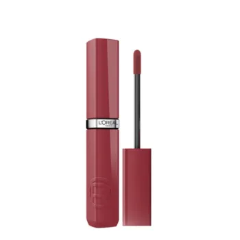 L'OREAL PARIS INFALLIBLE LAQUE liquid lip gloss with vinyl effect #Rose Affair 4.3 ml L'OREAL PARIS INFALLIBLE LAQUE liquid lip gloss with vinyl effect #Rose Affair 4.3 ml