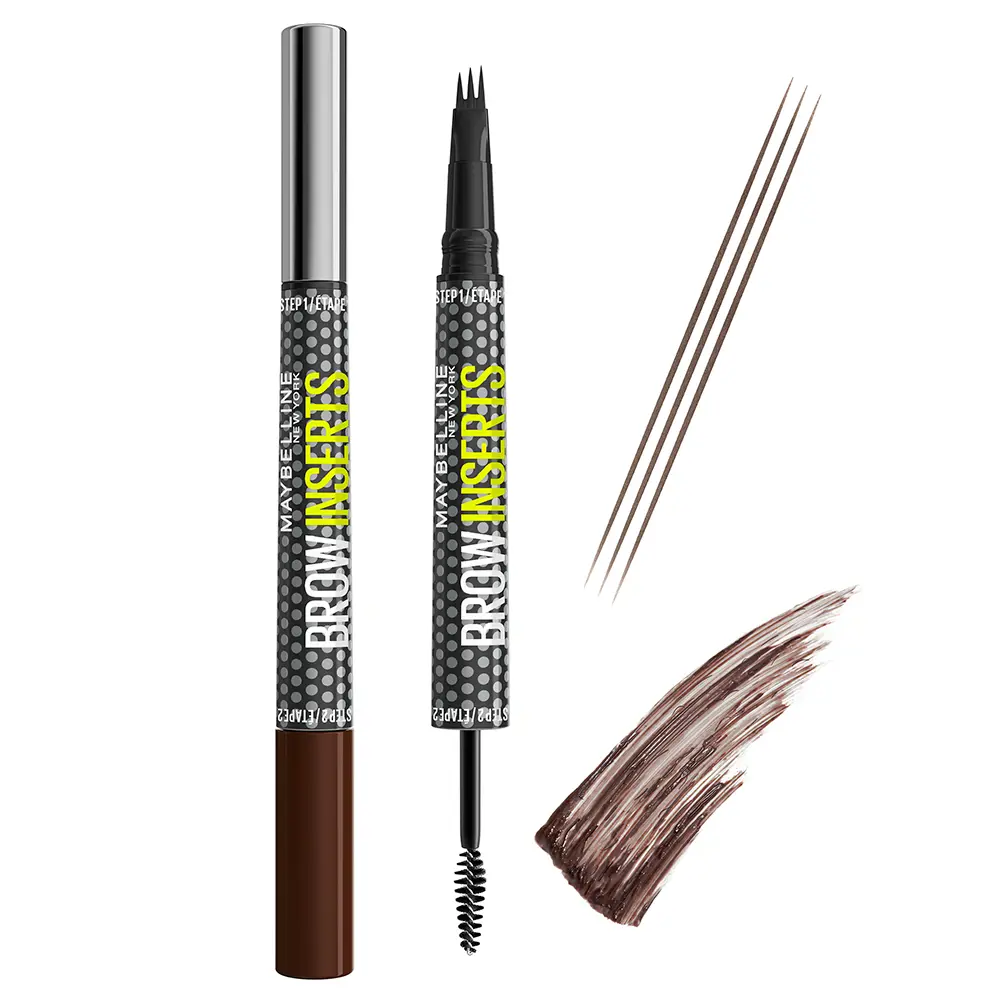 MAYBELLINE BROW INSERT #Deep Brown 1 u
