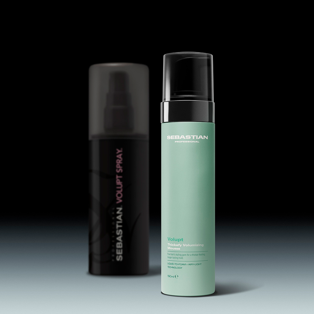 SEBASTIAN PROFESSIONALS VOLUPT Thickefy Professional Volumizing Mousse for Naturally Thick and Voluminous Hair 190ml