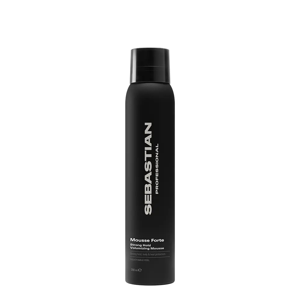 SEBASTIAN PROFESSIONALS MOUSSE FORTE strong hold volumizing foam 200 ml SEBASTIAN PROFESSIONALS MOUSSE FORTE strong hold volumizing foam 200 ml