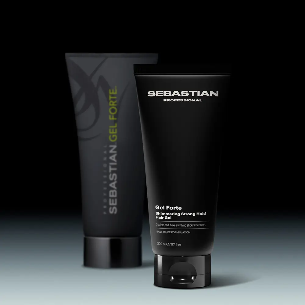 SEBASTIAN PROFESSIONALS GEL FORTE strong hold gel sculpts and shapes hair 200 ml