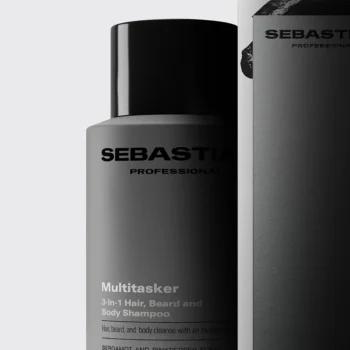 SEBASTIAN PROFESSIONALS MULTITASKER 3-in-1 shampoo for men, hair, beard and body, cleanses and provides freshness 1000 ml