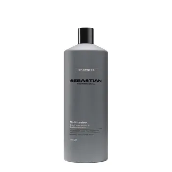 SEBASTIAN PROFESSIONALS MULTITASKER 3-in-1 shampoo for men, hair, beard and body, cleanses and provides freshness 1000 ml