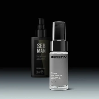 SEBASTIAN PROFESSIONALS GROOM hair and beard oil for men provides softness, definition and shine 30 ml
