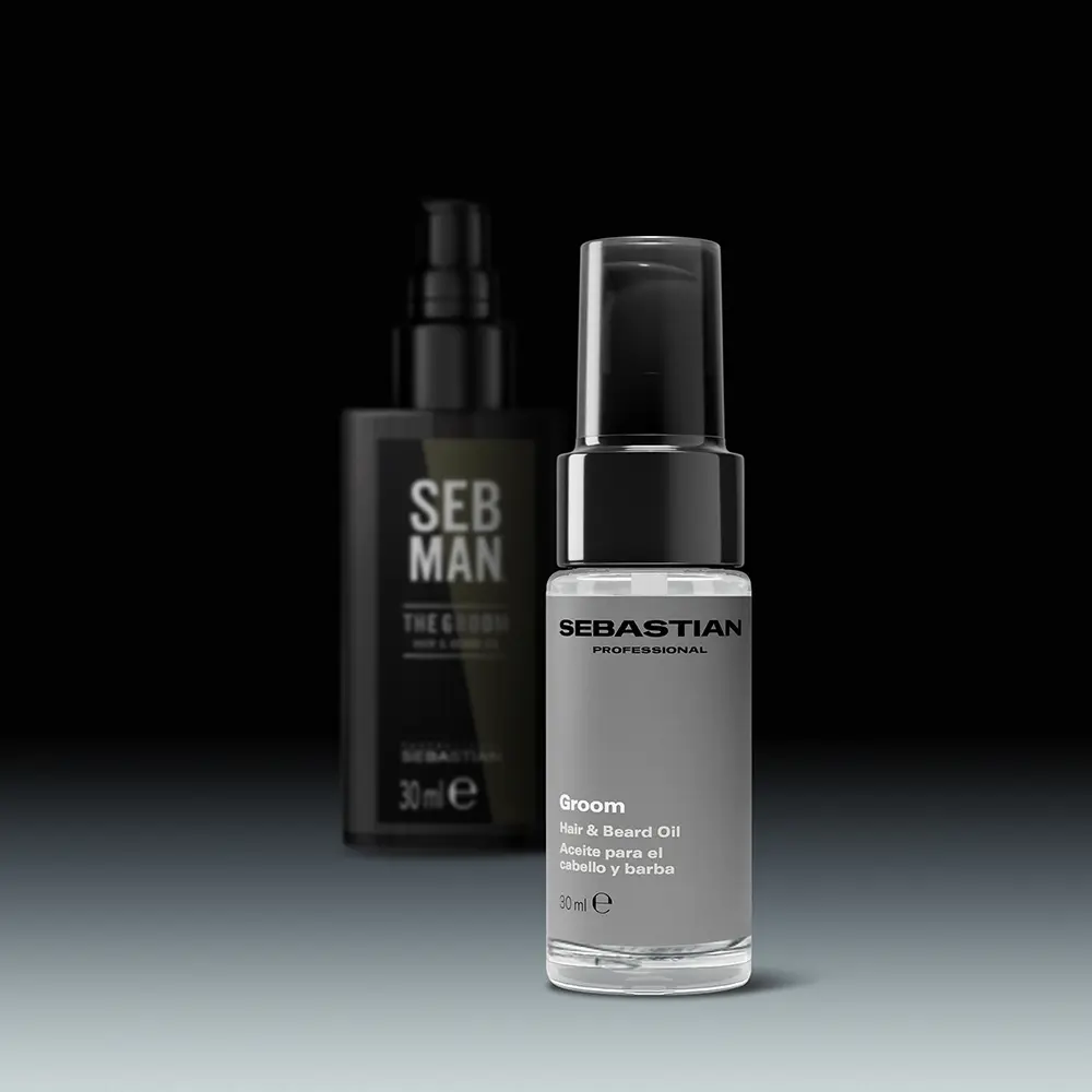 SEBASTIAN PROFESSIONALS GROOM hair and beard oil for men provides softness, definition and shine 30 ml
