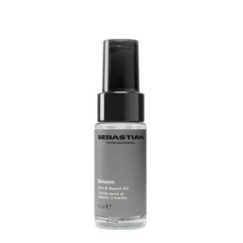 SEBASTIAN PROFESSIONALS GROOM hair and beard oil for men provides softness, definition and shine 30 ml