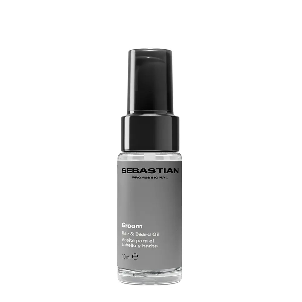 SEBASTIAN PROFESSIONALS GROOM hair and beard oil for men provides softness, definition and shine 30 ml SEBASTIAN PROFESSIONALS GROOM hair and beard oil for men provides softness, definition and shine 30 ml