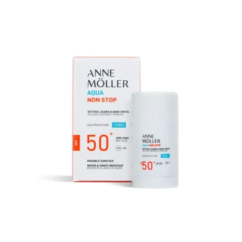 <span class="notranslate">ANNE MOLLER AQUA NON STOP</span> tattoos, scars and blemishes stick SPF50+ 25 gr