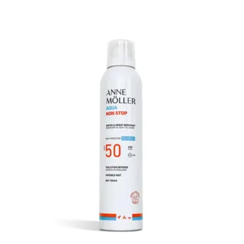 <span class="notranslate">ANNE MOLLER AQUA NON STOP</span> water and sweat resistant body spray SPF50 200 ml