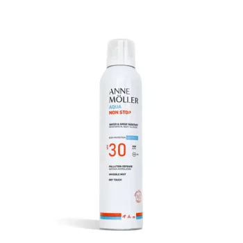 <span class="notranslate">ANNE MOLLER AQUA NON STOP</span> water and sweat resistant body spray SPF30 200 ml