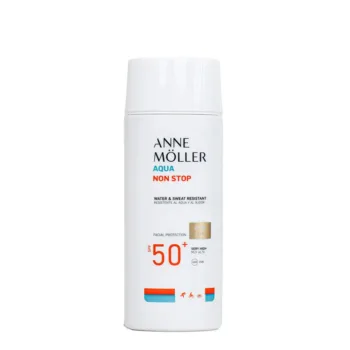<span class="notranslate">ANNE MOLLER AQUA NON STOP</span> water and sweat resistant glow fluid SPF50+ 75 ml
