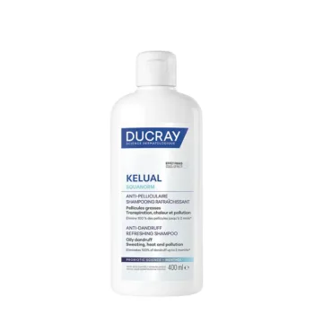 DUCRAY KELUAL SQUANORM refreshing anti-dandruff shampoo 400 ml