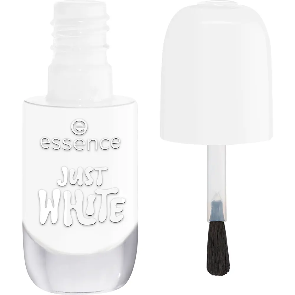ESSENCE GEL NAIL POLISH nail polish #33-Just White 8 ml ESSENCE GEL NAIL POLISH nail polish #33-Just White 8 ml - Image 2