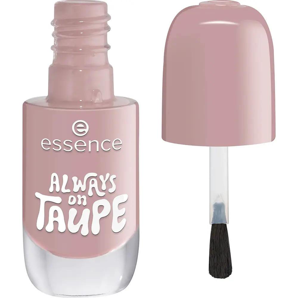 ESSENCE GEL NAIL POLISH nail polish #37-Always On Taupe 8 ml