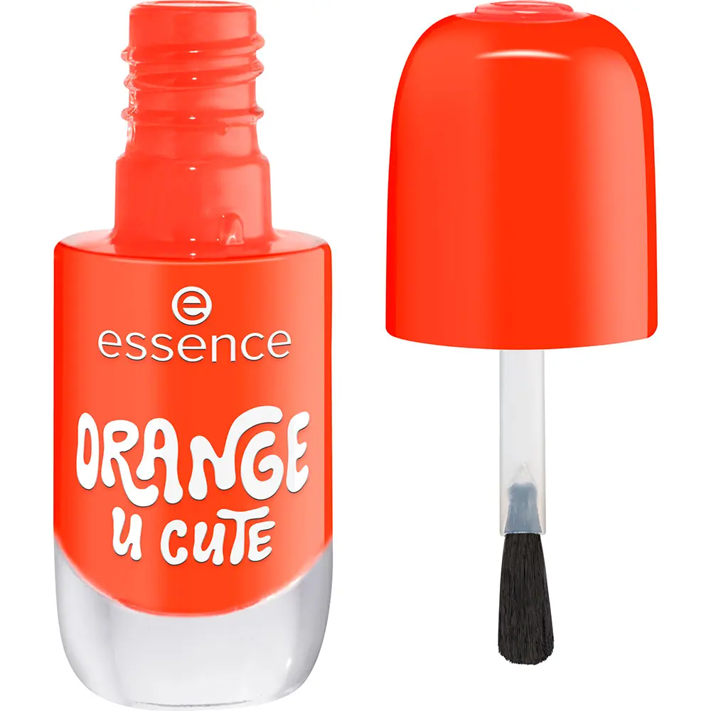 ESSENCE GEL NAIL POLISH nail polish #15-Orange U Cute 8 ml ESSENCE GEL NAIL POLISH nail polish #15-Orange U Cute 8 ml - Image 2