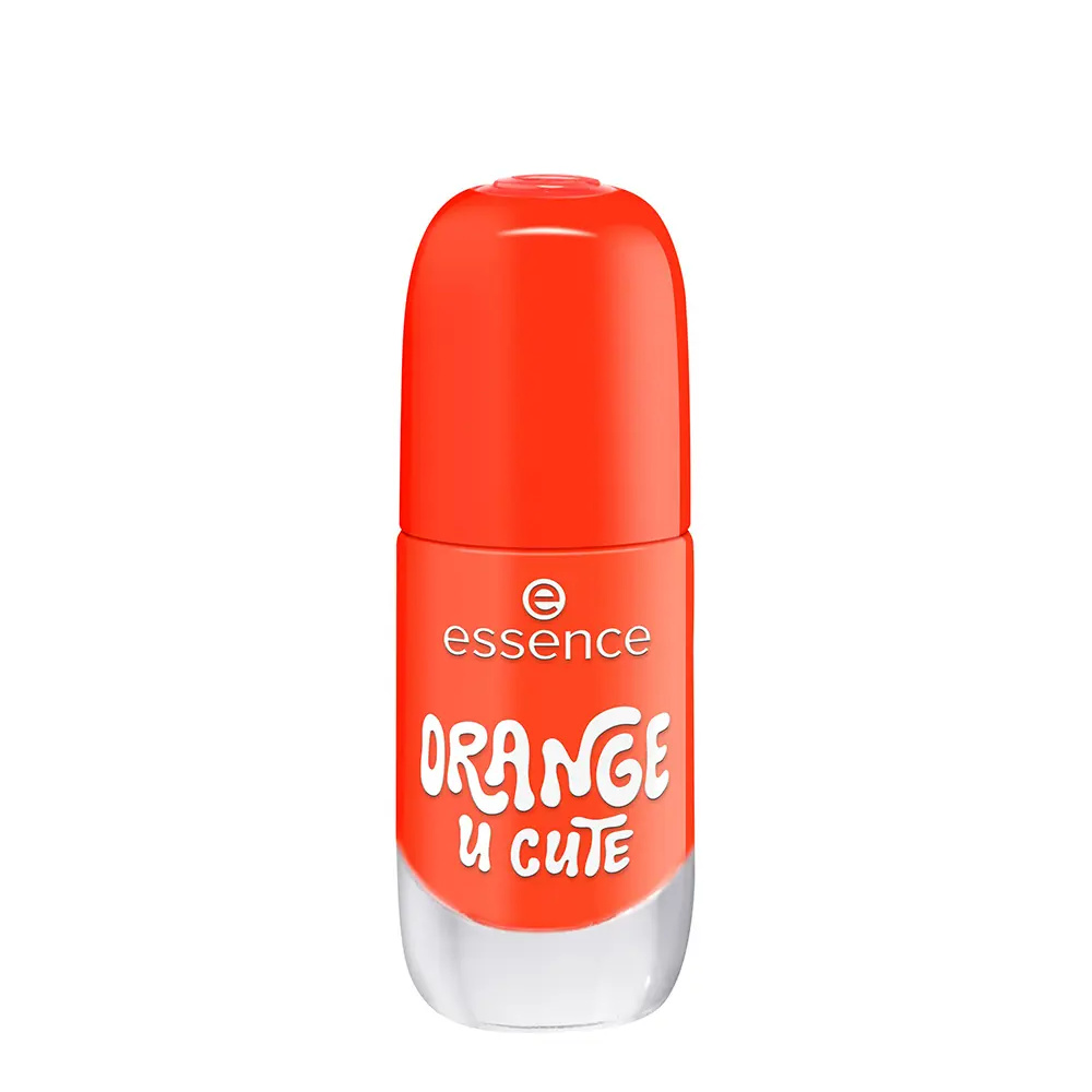 ESSENCE GEL NAIL POLISH nail polish #15-Orange U Cute 8 ml ESSENCE GEL NAIL POLISH nail polish #15-Orange U Cute 8 ml