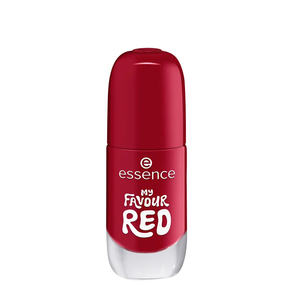 ESSENCE GEL NAIL POLISH nail polish #14-My Favorite Red 8 ml ESSENCE GEL NAIL POLISH nail polish #14-My Favorite Red 8 ml