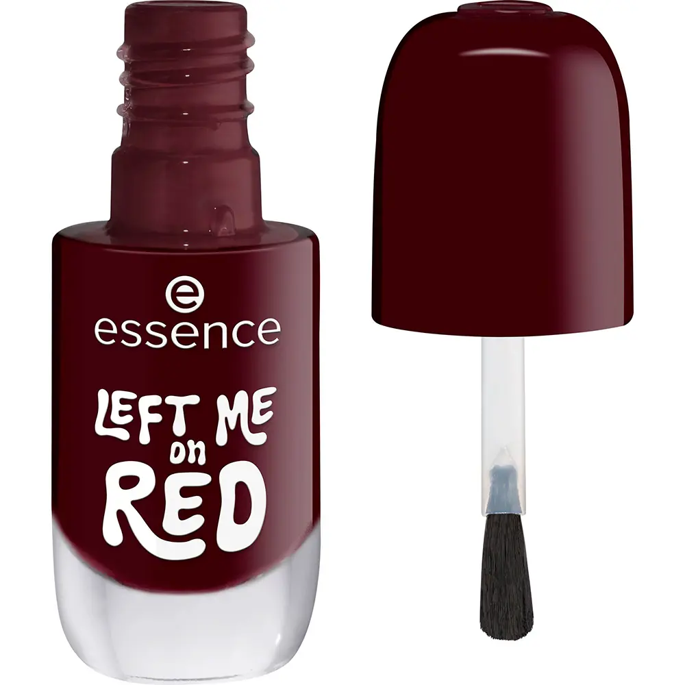 ESSENCE GEL NAIL POLISH nail polish #12-Left Me on Red 8 ml ESSENCE GEL NAIL POLISH nail polish #12-Left Me on Red 8 ml - Image 2