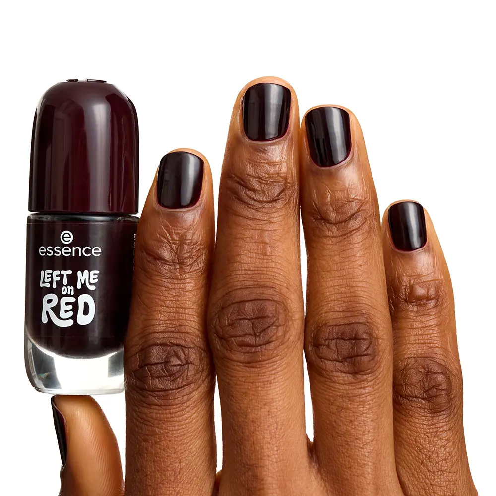 ESSENCE GEL NAIL POLISH nail polish #12-Left Me on Red 8 ml ESSENCE GEL NAIL POLISH nail polish #12-Left Me on Red 8 ml - Image 4