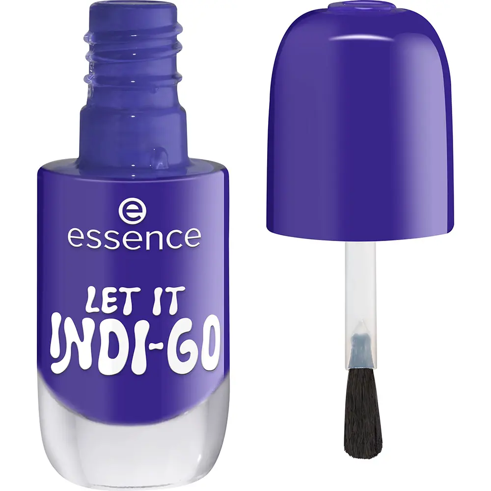 ESSENCE GEL NAIL POLISH nail polish #35-Let It Indi-Go 8 ml