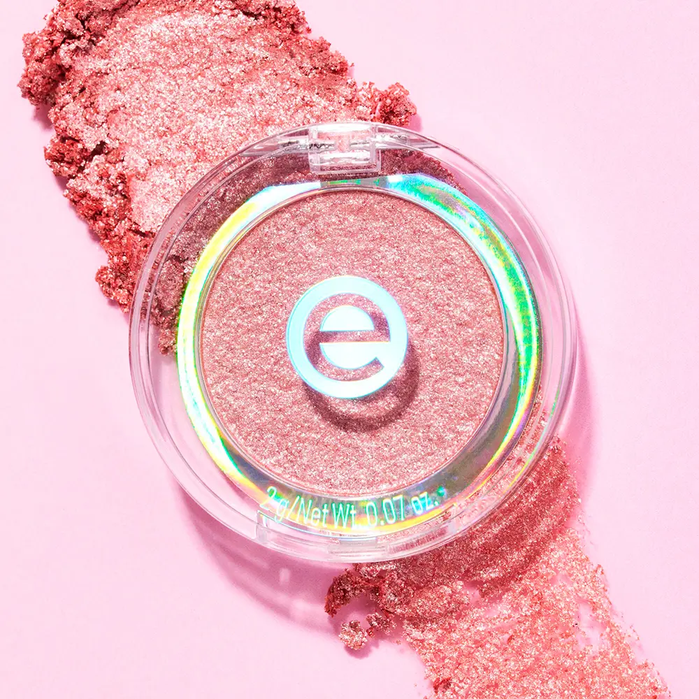 ESSENCE MONOCHROME GLITTER eyeshadow #02-Rosy Sparkle 2 gr ESSENCE MONOCHROME GLITTER eyeshadow #02-Rosy Sparkle 2 gr - Image 4