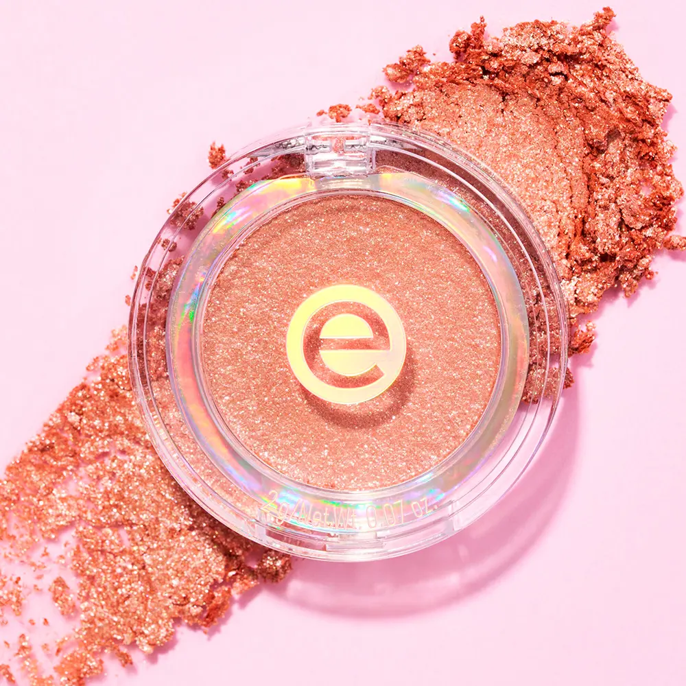 ESSENCE MONOCHROME GLITTER eyeshadow #03-Blushed Stardust 2 gr ESSENCE MONOCHROME GLITTER eyeshadow #03-Blushed Stardust 2 gr - Image 4