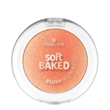 ESSENCE SOFT BAKED soft blush #20-Peach Please 4.5 gr ESSENCE SOFT BAKED soft blush #20-Peach Please 4.5 gr