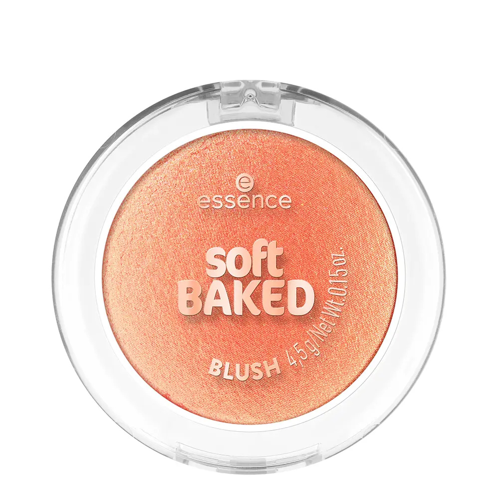 ESSENCE SOFT BAKED soft blush #20-Peach Please 4.5 gr ESSENCE SOFT BAKED soft blush #20-Peach Please 4.5 gr