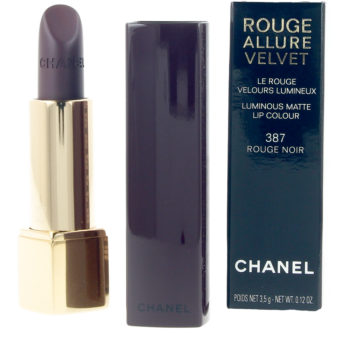 <span class="notranslate">CHANEL ROUGE ALLURE VELVET</span> matte #387-Rouge Noir 3.5 gr