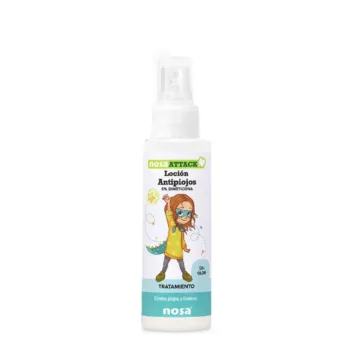 NOSA ATTACK odorless dimethicone anti-lice lotion 100 ml NOSA ATTACK odorless dimethicone anti-lice lotion 100 ml