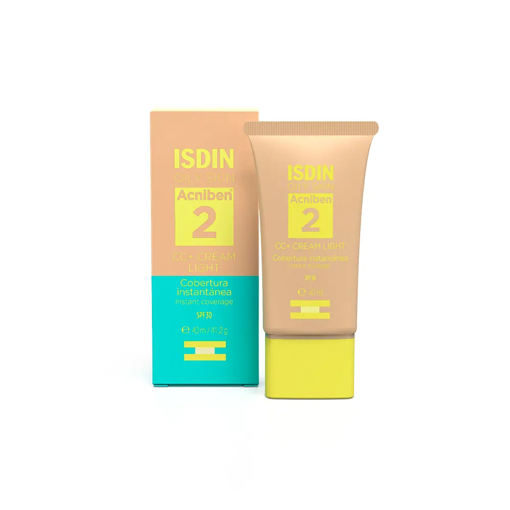 ISDIN ACNIBEN CC CREAM instant coverage SPF30 #Light 40 ml